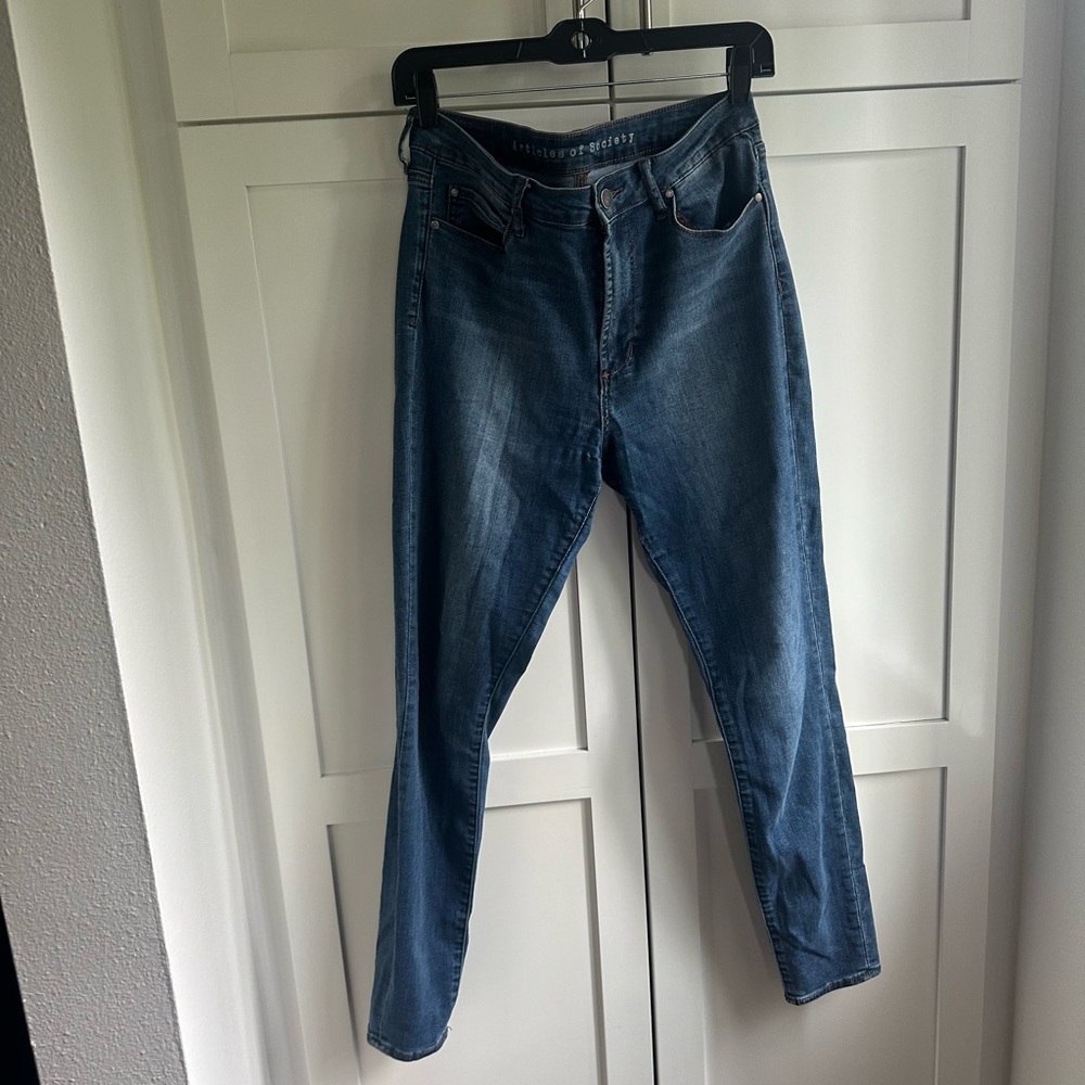 Blue Denim Skinny Jeans